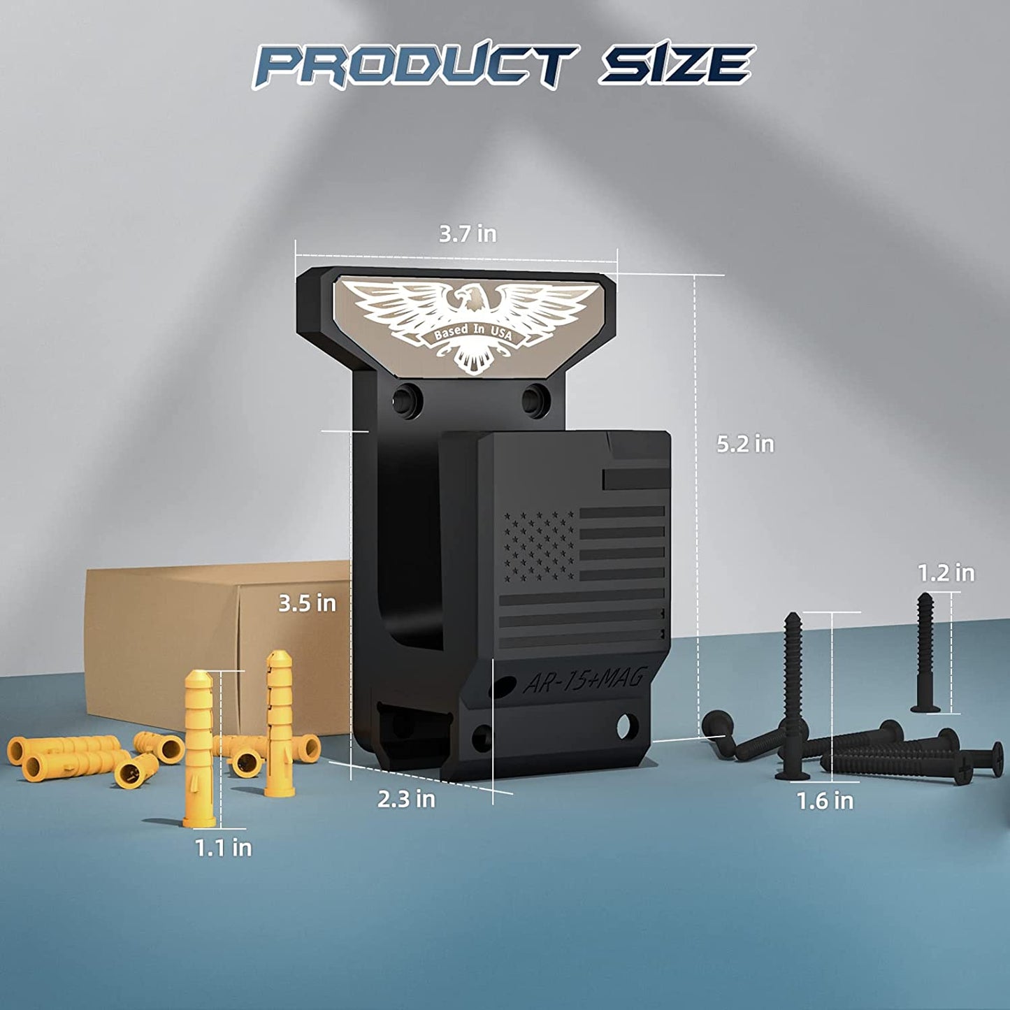 AGOA 2-IN-1 AR Mag Wall Mount