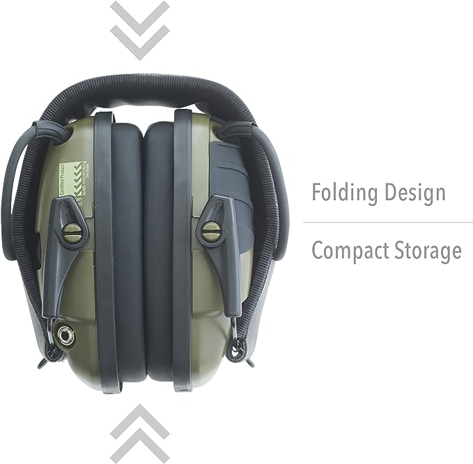 IMPACT SPORT SOUND AMPLIFICATION EARMUFF - Superior Shooting Hearing Protection