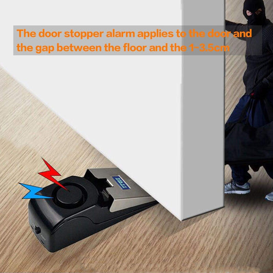 Portable Door Stopper Security Alarm