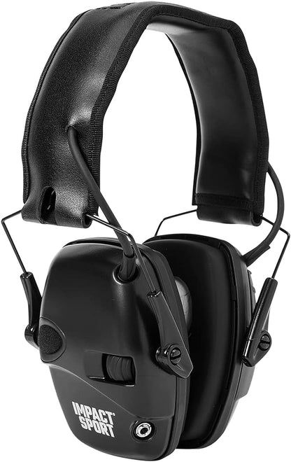 IMPACT SPORT SOUND AMPLIFICATION EARMUFF - Superior Shooting Hearing Protection