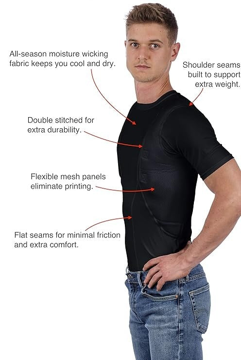 CCW Tactical Concealed Carry Holster Shirt – AGOA