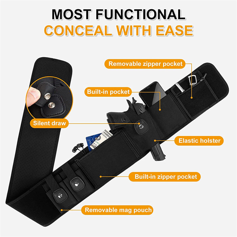 Ultimate Ambidextrous Concealment Holster: Versatile, Comfortable & Secure Fit