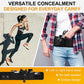 Ultimate Ambidextrous Concealment Holster: Versatile, Comfortable & Secure Fit