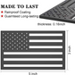 American Flag Car Sticker