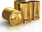 50 Caliber Bullet Cup Shot Glasses