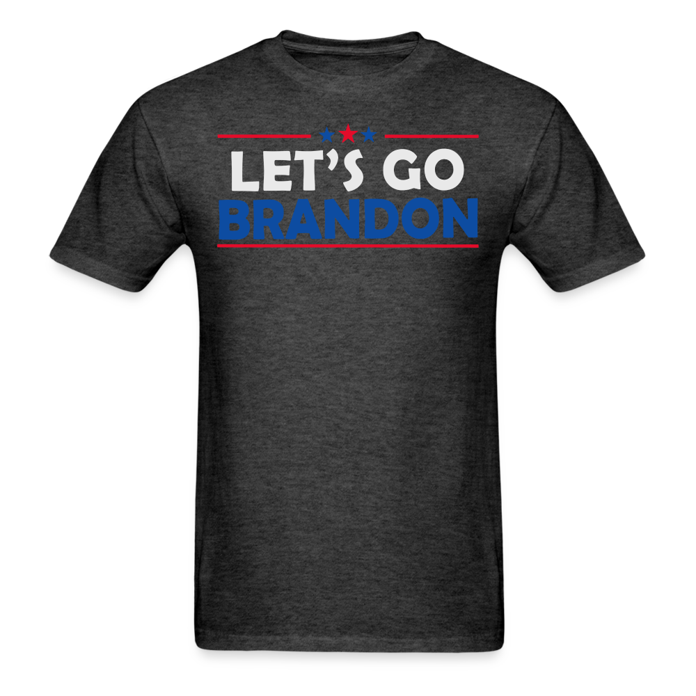Let's Go Brandon T-Shirt - heather black