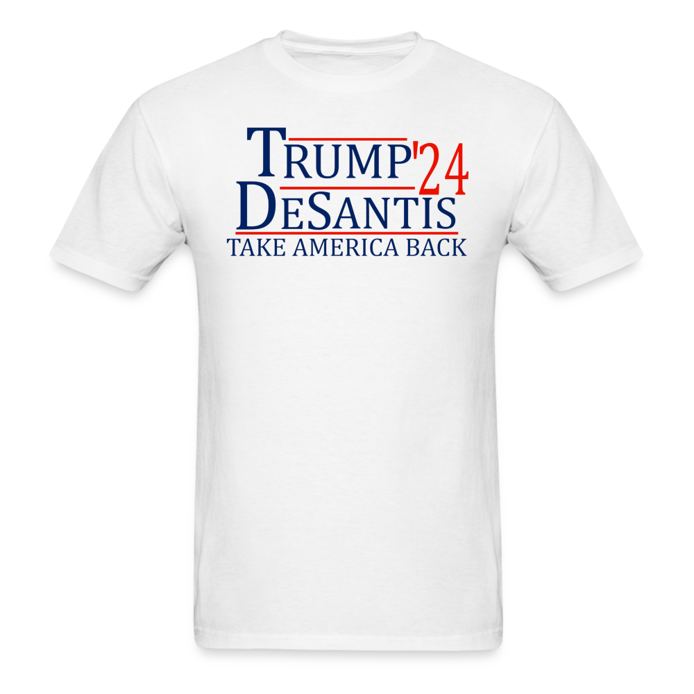 Trump Desantis '24 T-Shirt - white