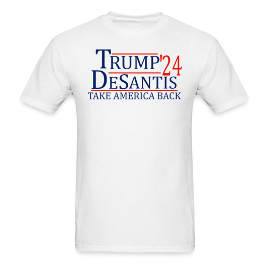 Trump Desantis '24 T-Shirt - white